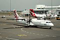 Skywest Airlines, Virgin Australia livery, (VH-FVI) ATR 72-212A at Sydney Airport