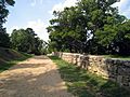 Sunken Road Restored 2004 Section in Fredericksburg and Spotsylvania National Military Park