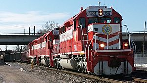 Terminal Railroad Association of St. Louis Freight Train
