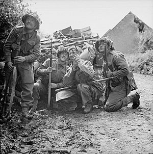The British Army in Normandy 1944 B6139