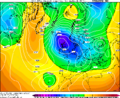 Tolar vortex over the United Kingdom on December 17, 2010