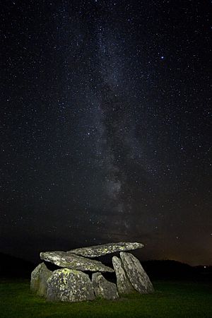 Toormore Altar Wedge Tomb and Milkyway