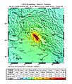 USGS Shakemap - 2005 Kashmir earthquake