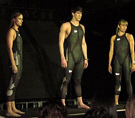Unveiling of LZR Racer in NYC 2008-02-13