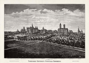 Vanderbilt University in 1880 by HP Whinnery