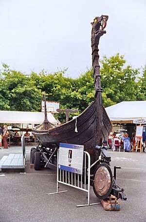 Viking ship at Nordic Heritage Museum Viking Days