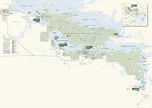 Voyageurs NP Map