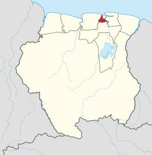 Wanica in Suriname