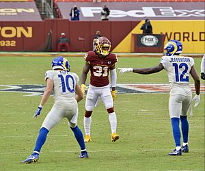 Washington Football Team vs Los Angels Rams 2020 (Kupp, Jefferson, Curl)