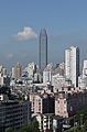 Wenzhou World Trade Center dans son environnement urbain
