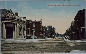Western Avenue, Westmount, Montreal (BAnQ 2636990)