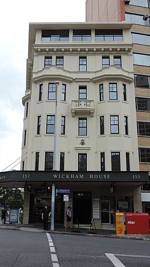 Wickham House (as seen from Wickham Terrace), Spring Hill, 2015 02.JPG