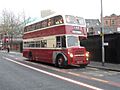Wigan Corporation bus 57 (HEK 705), MMT 2009 Christmas Cracker 