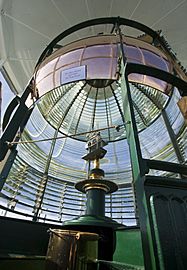 Yaquina Head Lighthouse lens