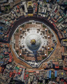 AERIAL BOUDHA VIEW