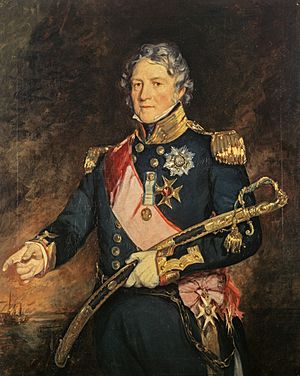 Admiral Sir Philip Charles Henderson Calderwood Durham, by Sir Francis Grant about 1830 01