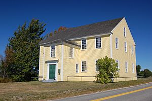 Alna Meeting House, built in 1789