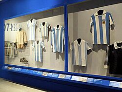 Argentina historic football jerseys edited