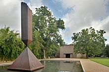 Barnett Newman Broken Obelisk Rothko Chapel (HDR)