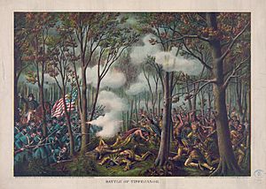 Battle of Tippecanoe LCCN2003656861