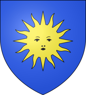 Blason ville fr Lure (Haute-Saône)