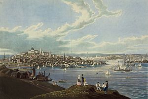 Boston-view-1841-Havell