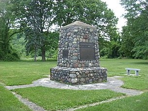 Buffington Island battlefield monument