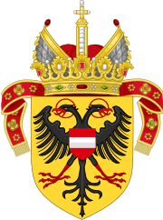 CoA Frederick III of Habsburg.svg
