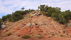 Copper Breaks State Park Rock Outcropping