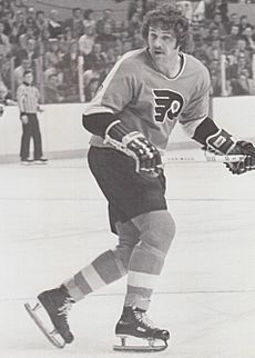 Bob Clarke well worn road uniform. Yes, with Cooperalls! Someone asked to  see them so here they are. : r/hockey
