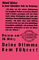 Deutschlandfahrt leaflet 1936