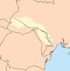 Dniester map