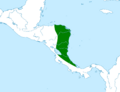 Ectophylla alba map