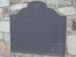 Eichbaum Toll Road Plaque