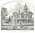 FARMER(1884) Detroit, p474 RESIDENCE OF G.O. ROBINSON, 425 CASS AVE. BUILT IN 1876