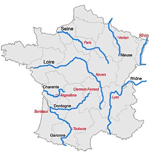 List of rivers of France Facts for Kids