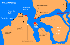 Forts of Valdivia-es.svg