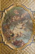Friluftskonsert .Takmålning i stora salongen - Hallwylska museet - 106999