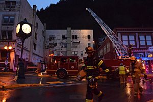 Gastineau Apartments Fire, Juneau, Alaska