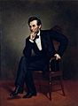 George Peter Alexander Healy - Portrait of Abraham Lincoln (1887) - Google Art Project