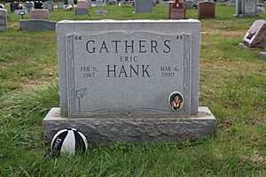 Hank Gathers tombstone