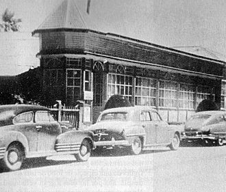 Ross Hotel, at that times Great Hotel Pichilemu, in 1932.