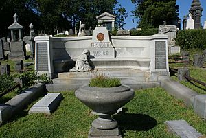 The gravesite of Harry Houdini