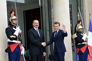 Ilham Aliyev met with French President Emmanuel Macron 6