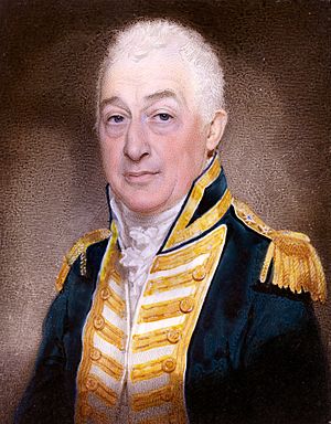 Isaac Coffin (1759 -1839), Admiral of the Blue