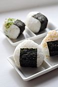 Japanese rice balls (onigiri)