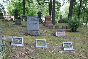 John Allen family memorial Cemetery Forest Hill Cemetery