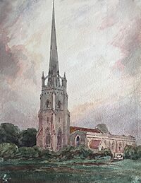 John Louis Petit, Clifton Campville, Staffordshire, watercolour, 1845.jpg