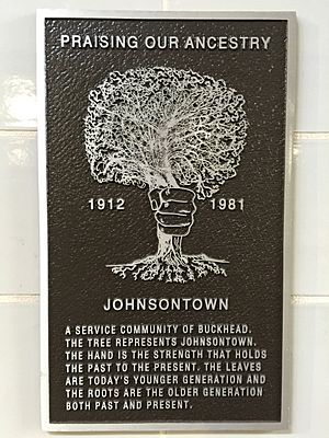 Johnsontown Plaque