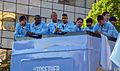 MCFC parade 9 players